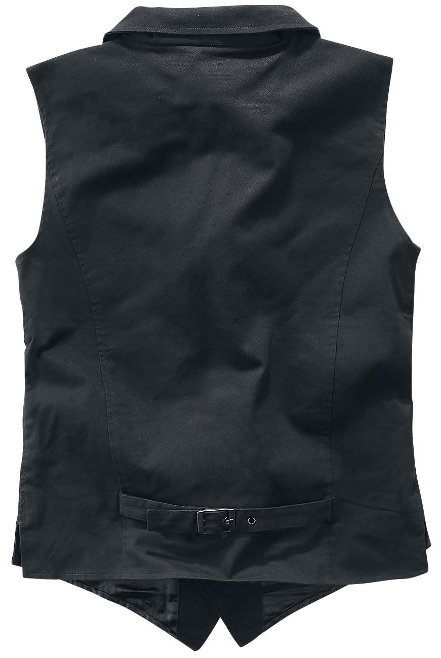 Gothicana by EMP gilet steampunk nero uomo