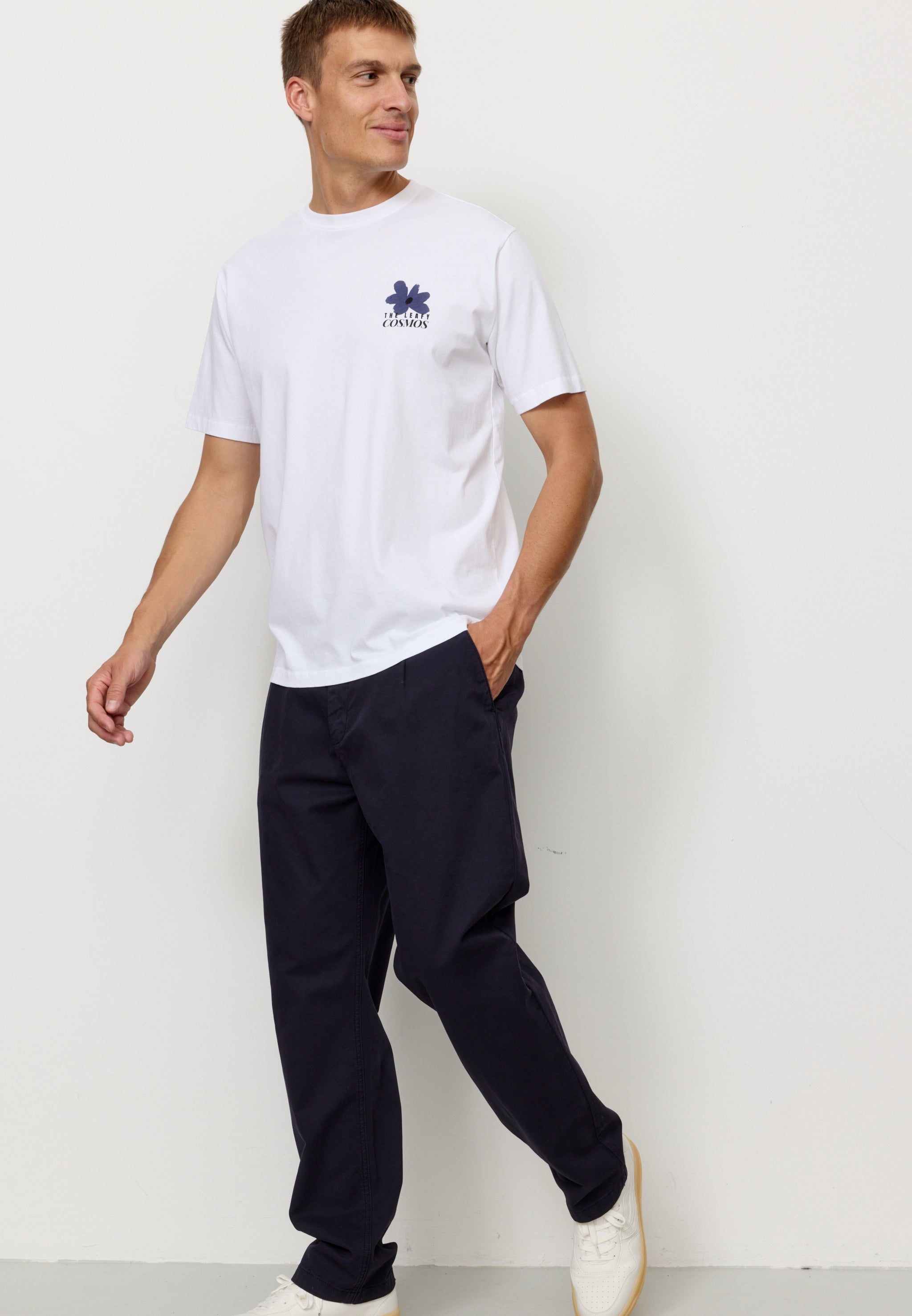 Recolution Oak chino uomo blu navy elasticizzato
