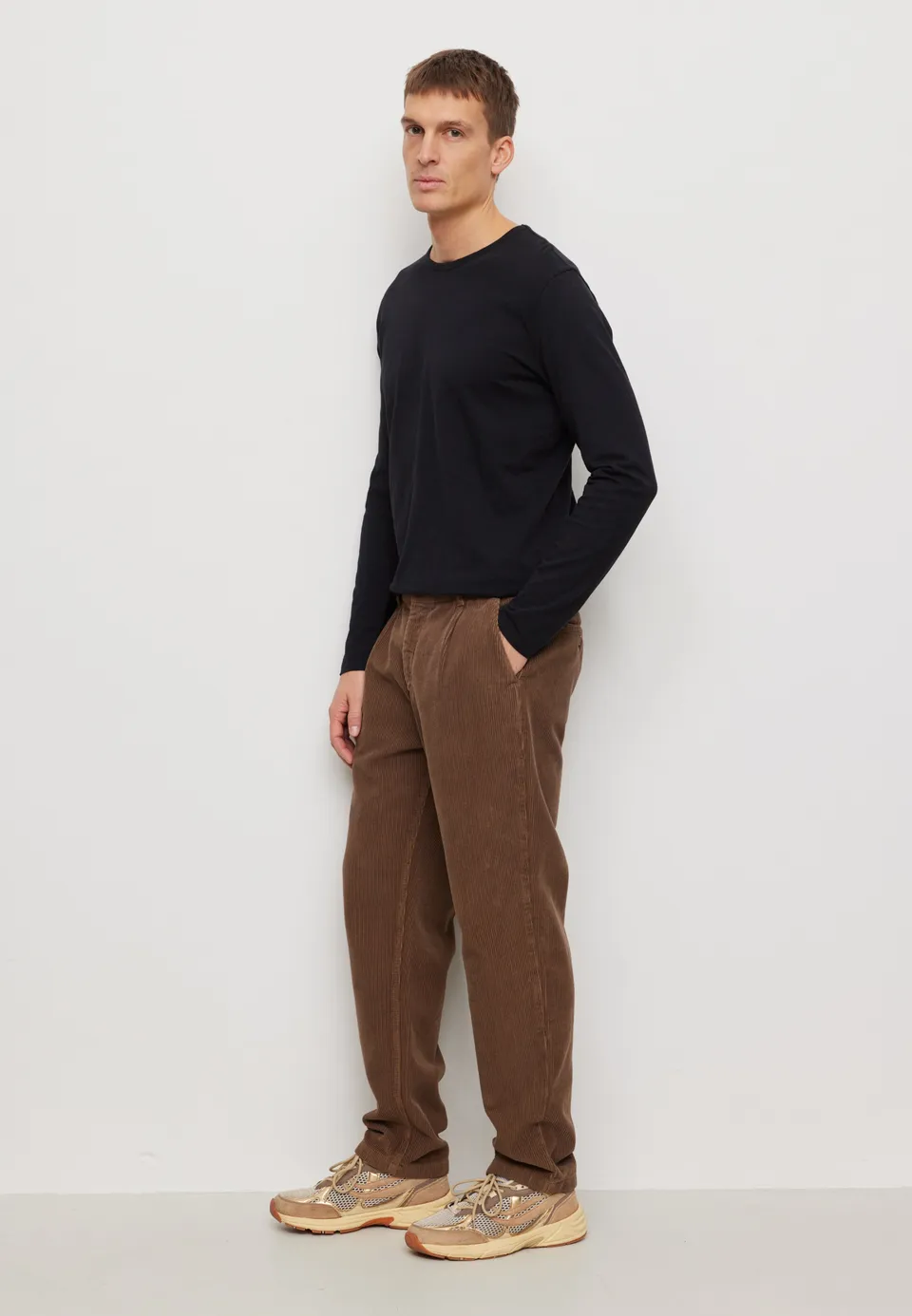 Recolution Oak Corduroy pantaloni velluto marroni