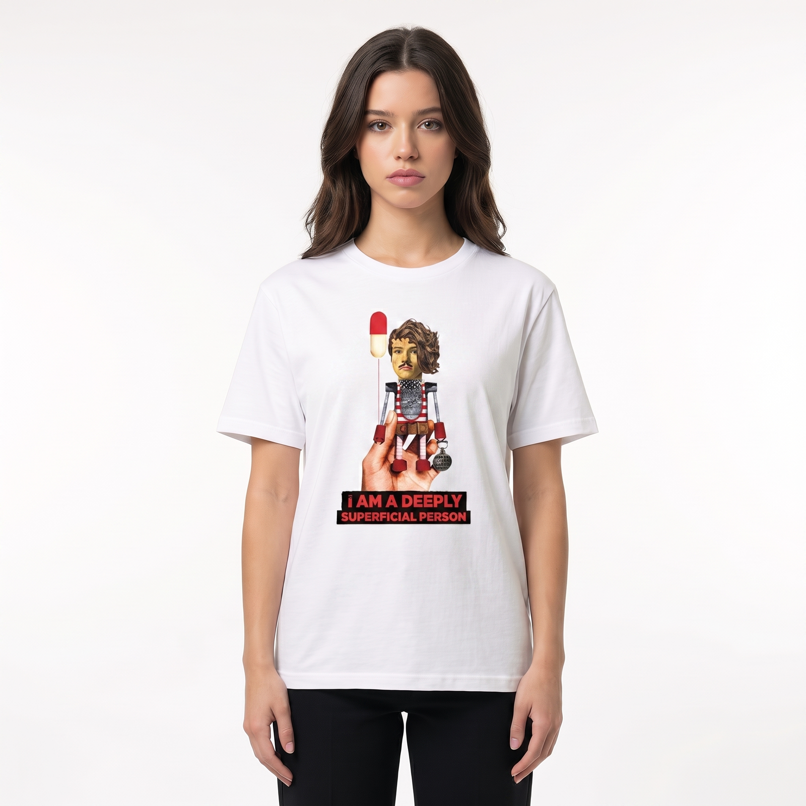 Seetees Athlete t-shirt grafica robot
