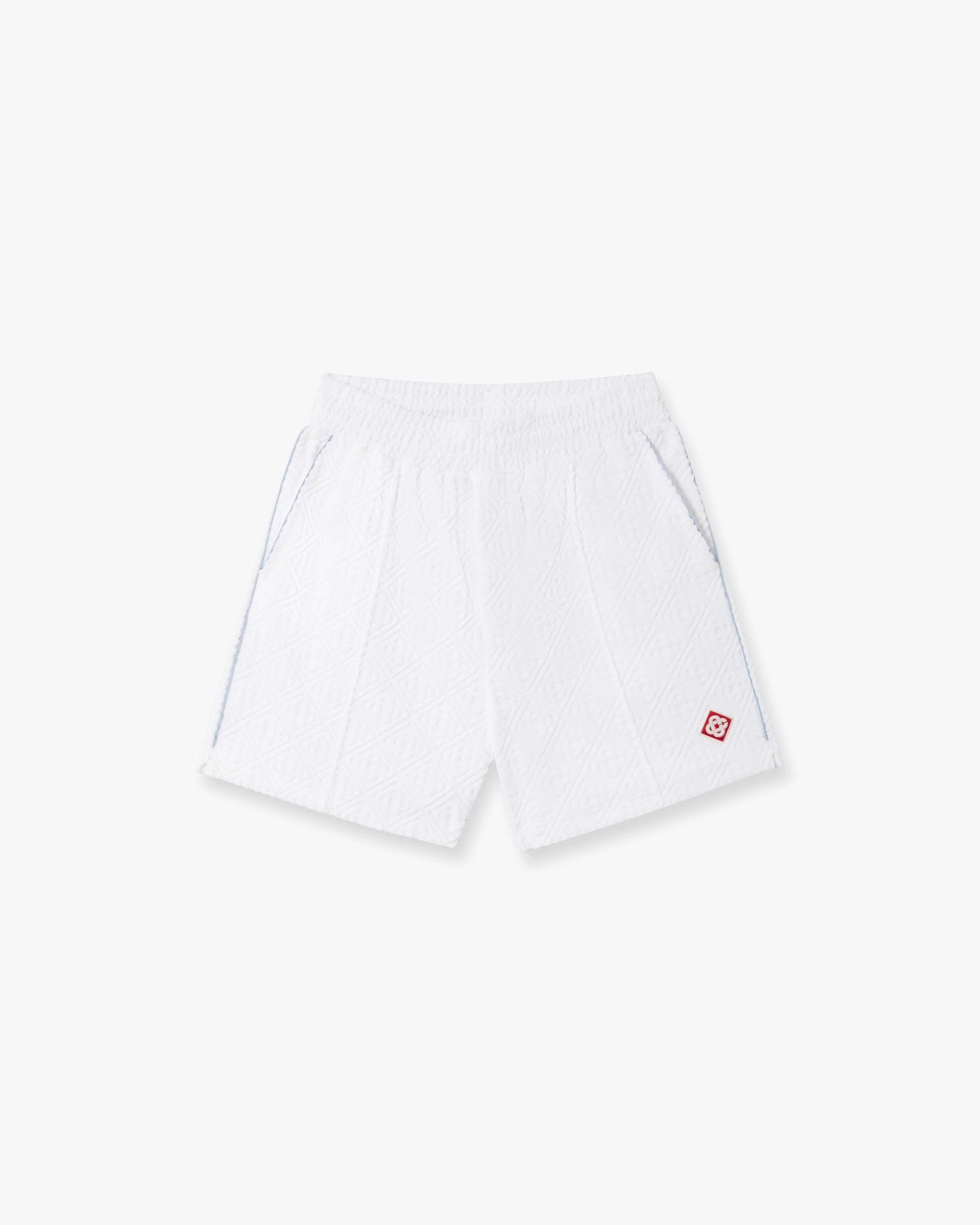 Casablanca Towelling pantaloncini spugna bianchi