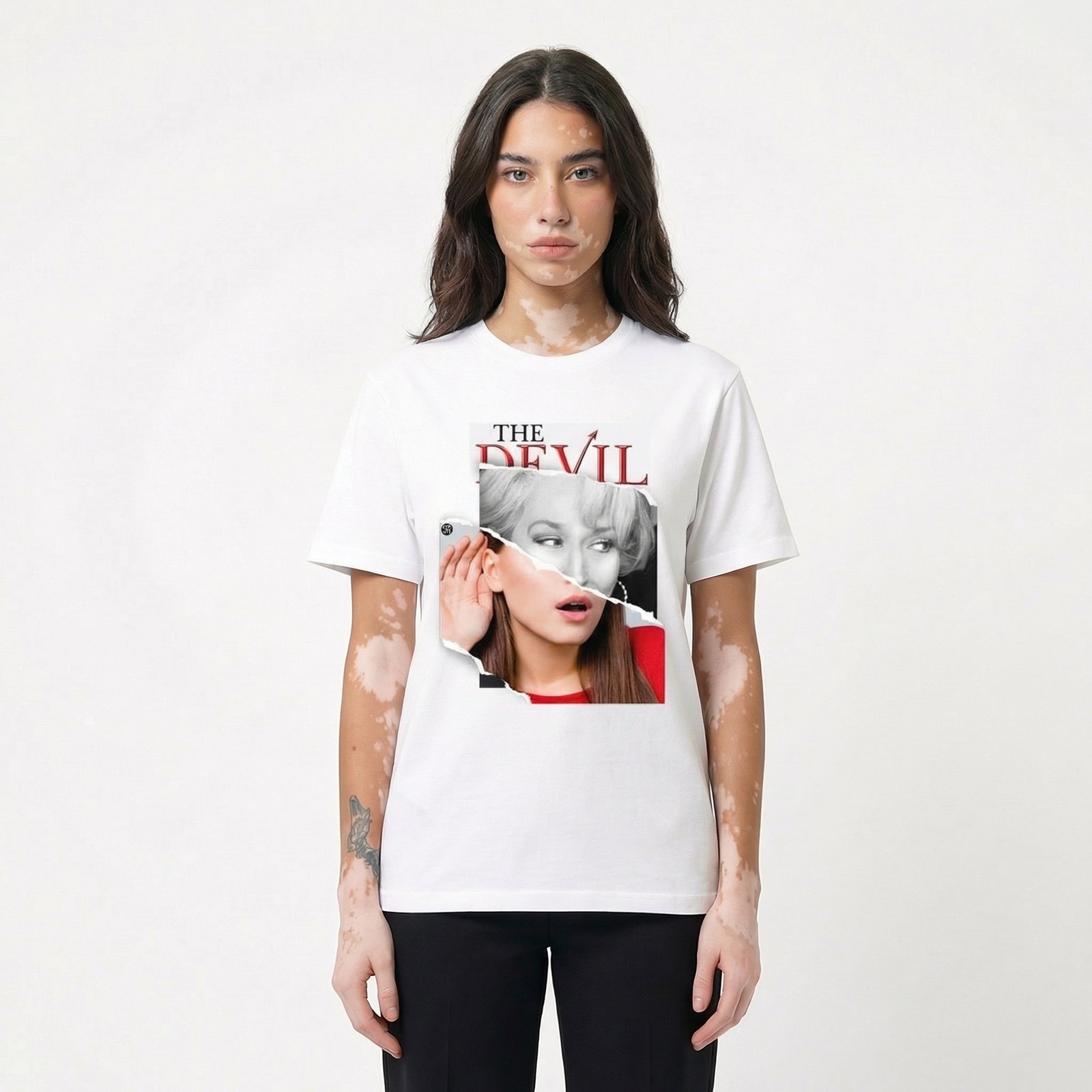 Seetees Devil T-shirt uomo cotone cinema