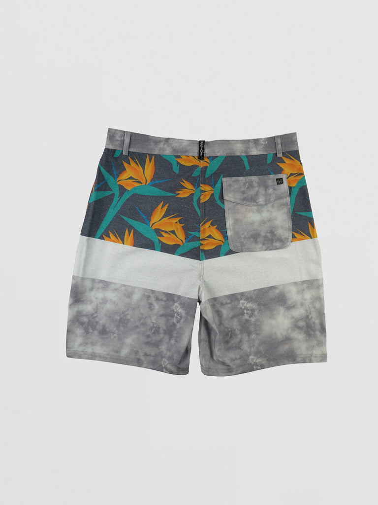Maui and Sons Hermosa shorts ibridi floreali elasticizzati