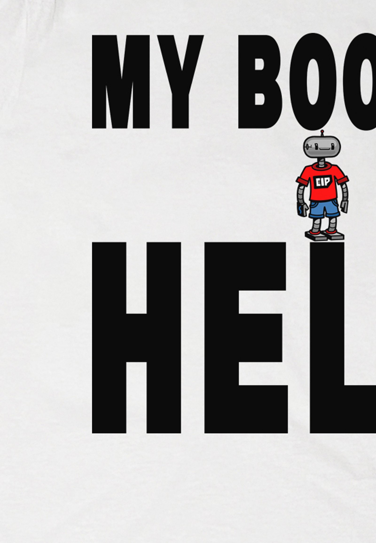 Seetees Cip's Mood My Booze Hell t-shirt grafica