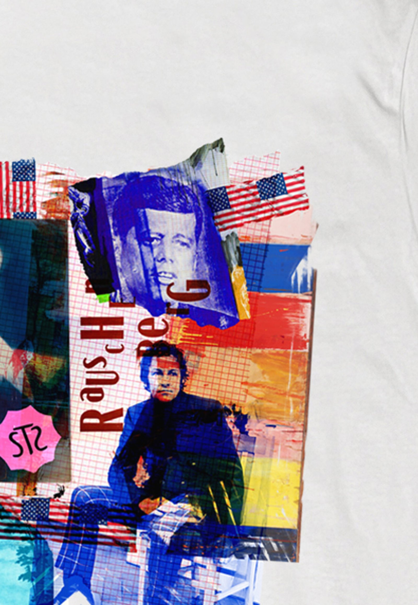 Seetees Rauschenberg Color maglietta arte