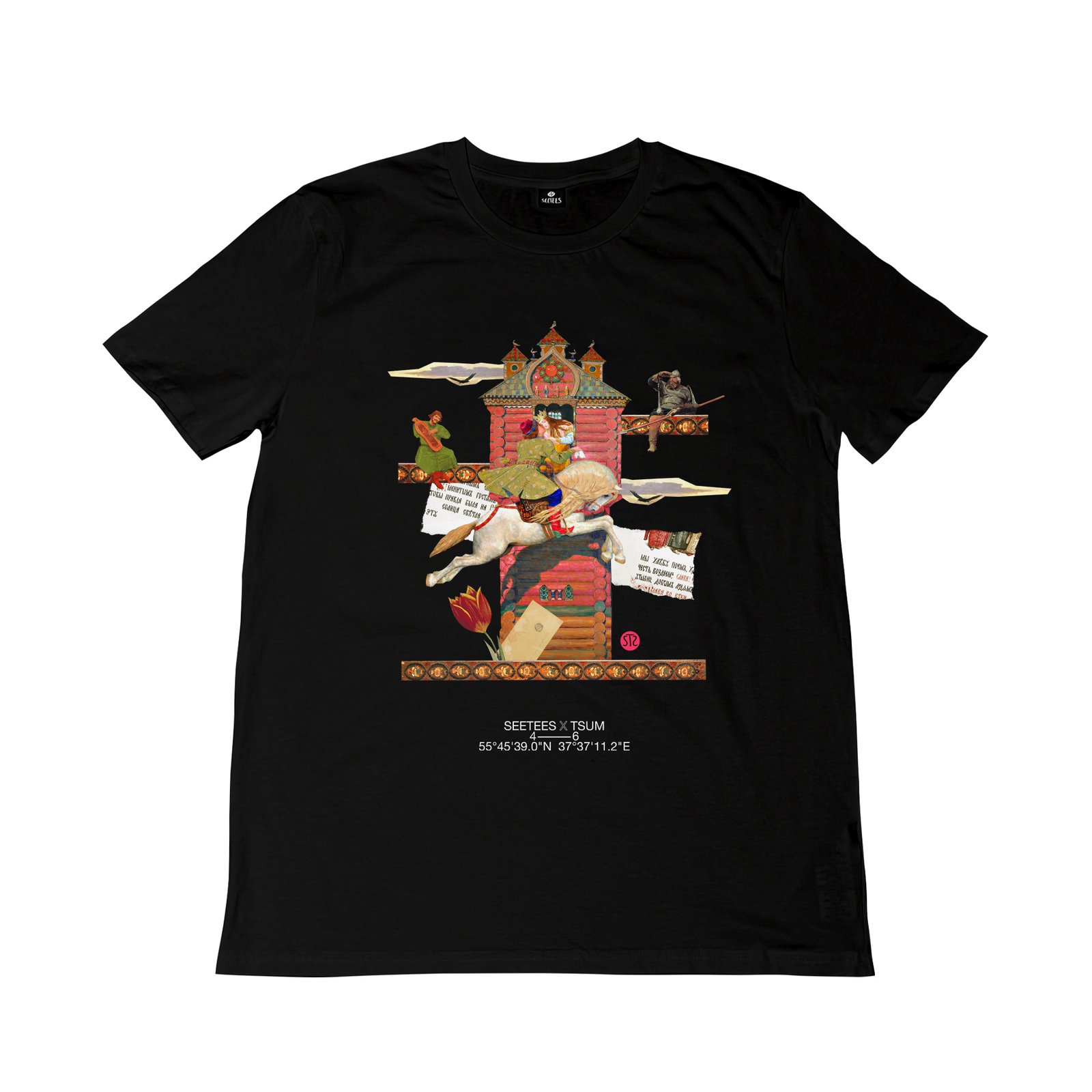 Seetees X TSUM Vasnetsov t-shirt arte