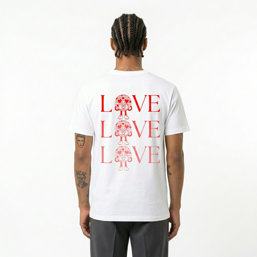 Seetees Love t-shirt grafica amore