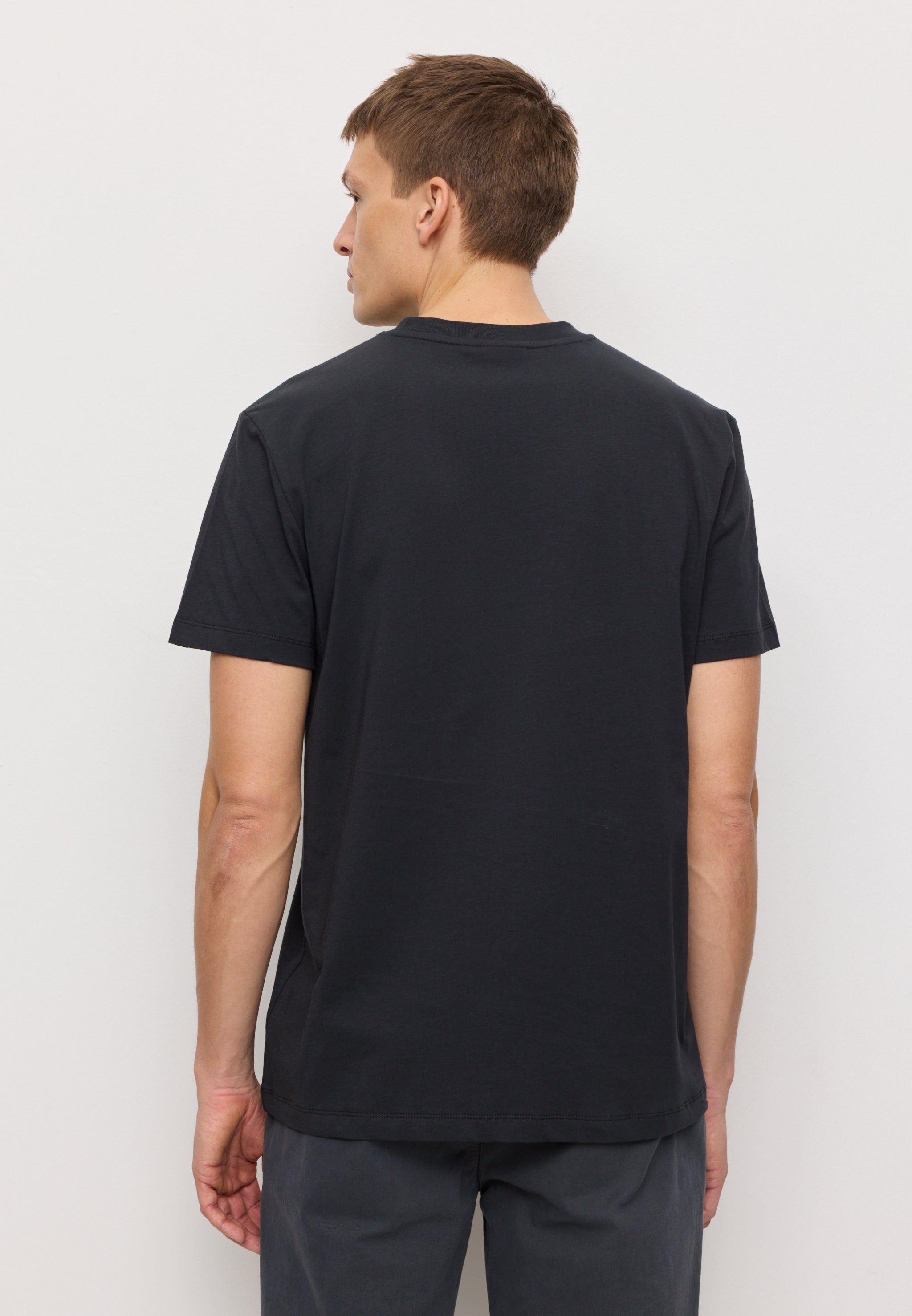 Recolution Agave Lazy t-shirt nera cotone bio