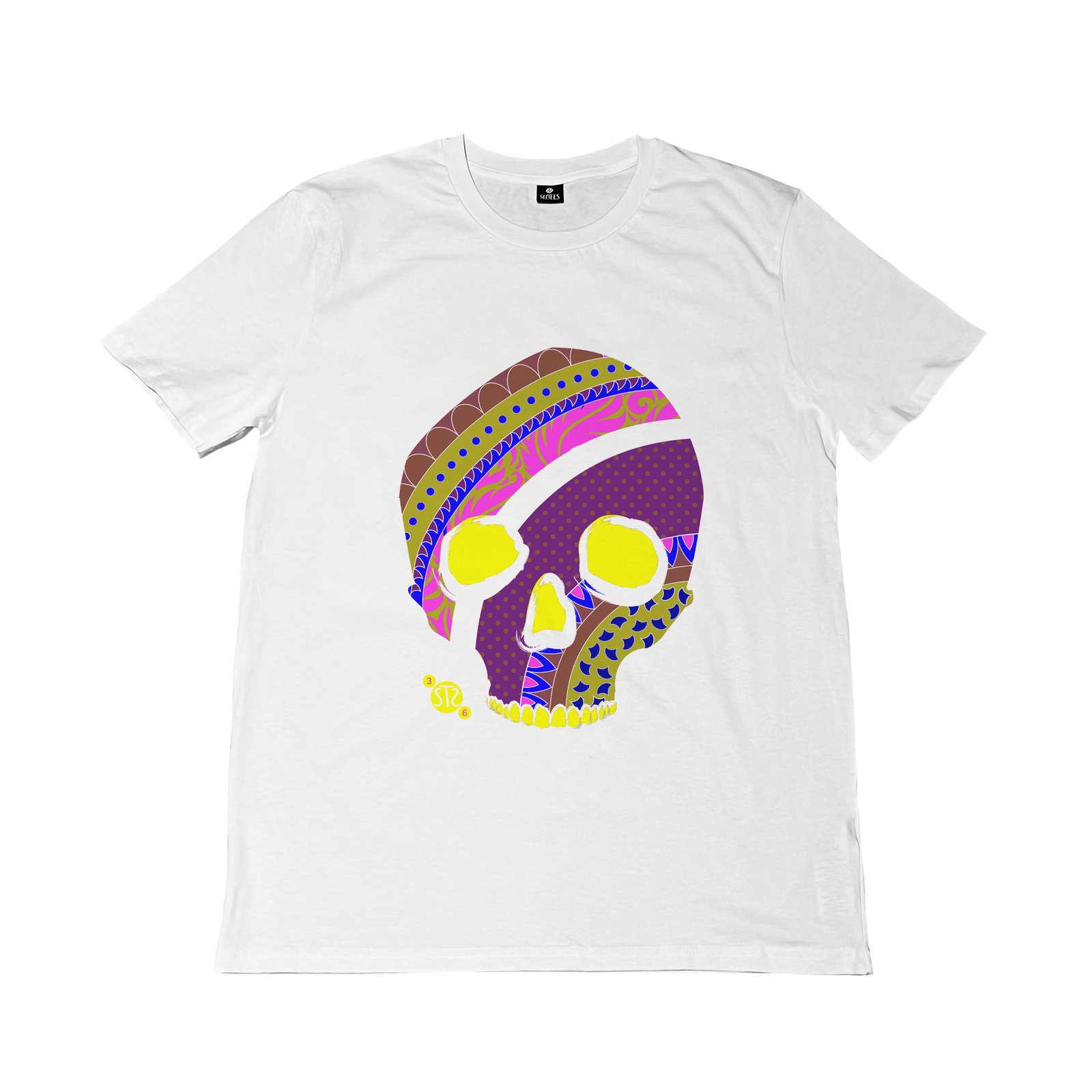Seetees Skulls 3 of 6 t-shirt stampa teschi
