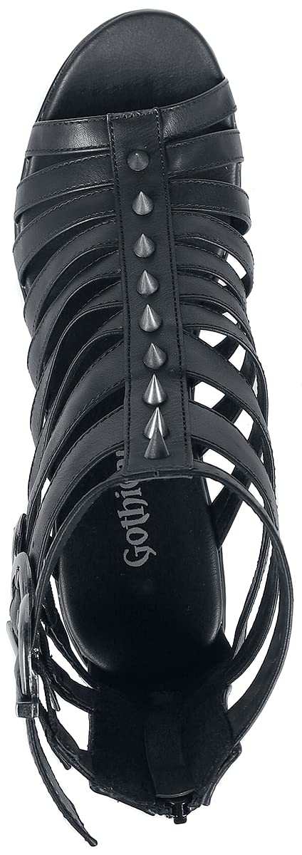 Gothicana by EMP gonna a matita nera dettagli neon