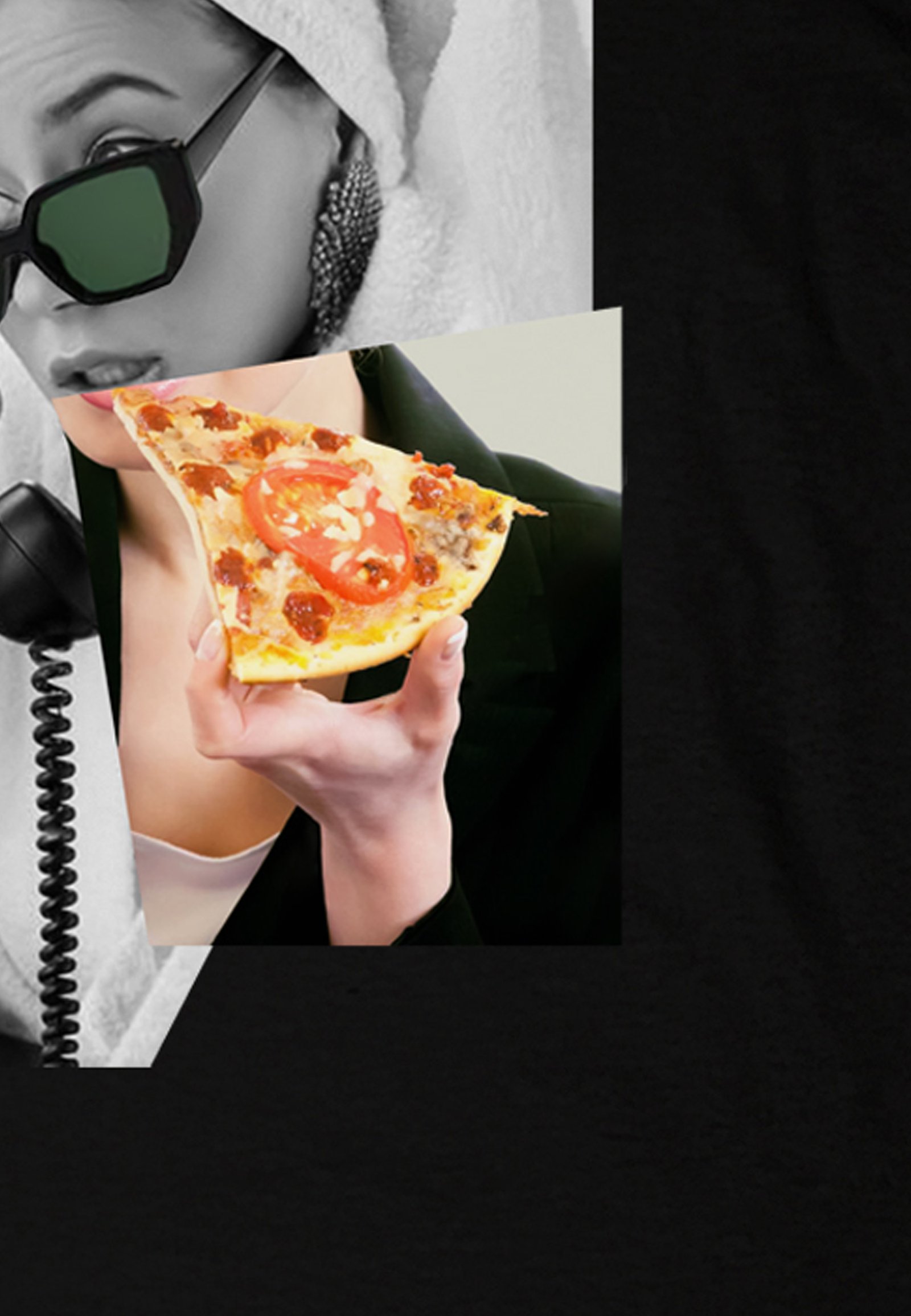 Seetees Pizza T-shirt stampa food