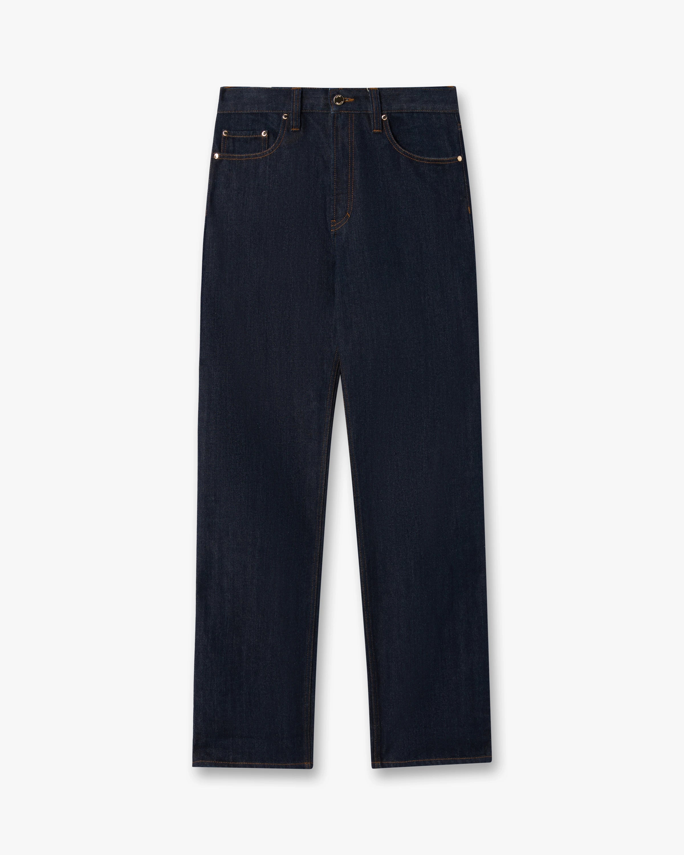 Casablanca jeans uomo indaco denim dritto slim