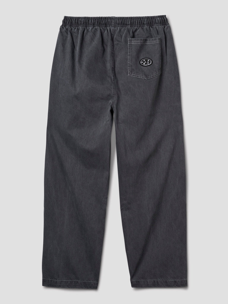 Maui and Sons Zephyr pantaloni carbone in cotone