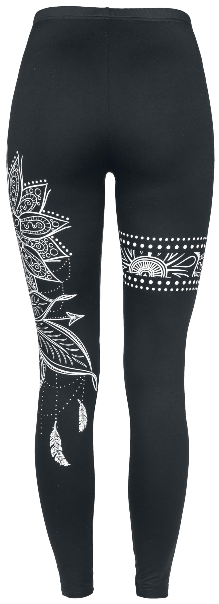 Gothicana by EMP leggings neri mandala taglia S