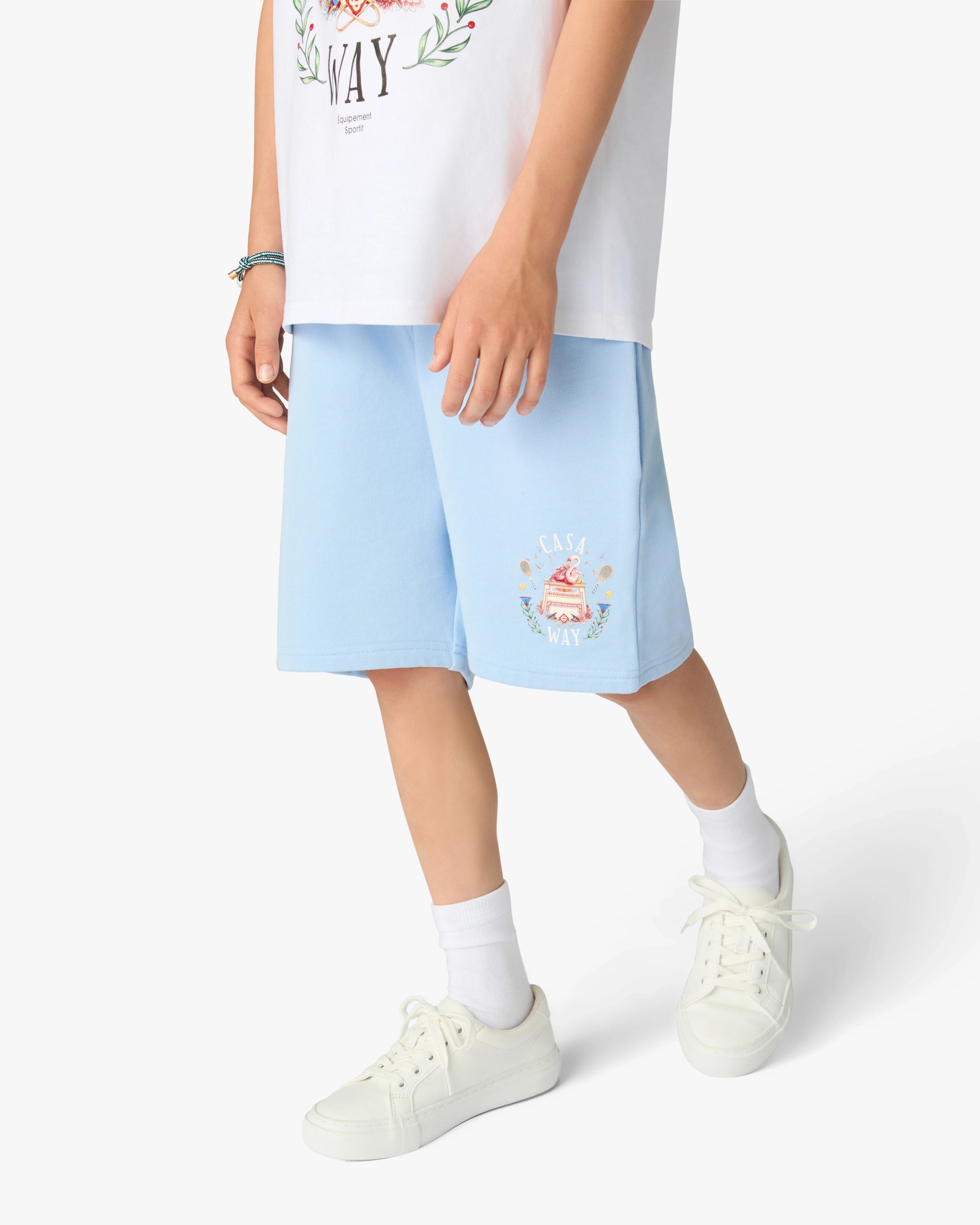 Casablanca Casaway bermuda bimbo blu cotone bio
