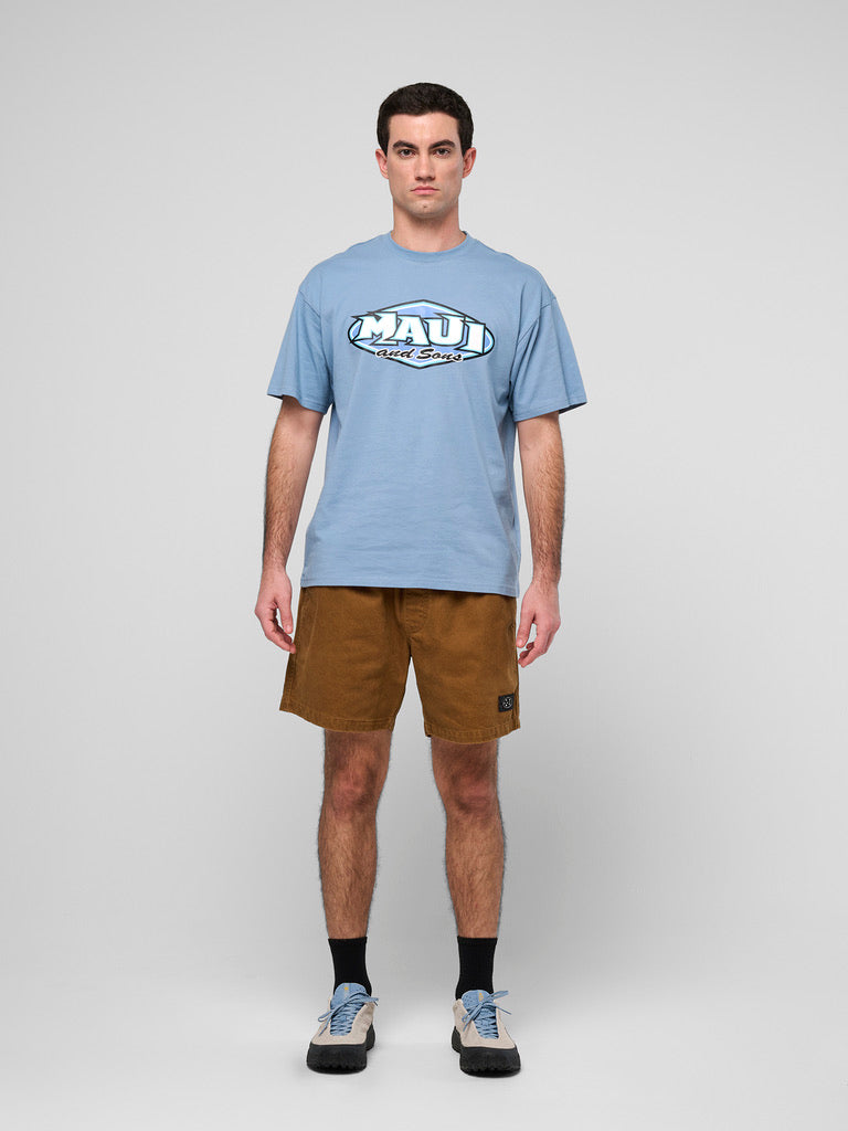 Maui and Sons Drift Walk pantaloncini cotone marrone