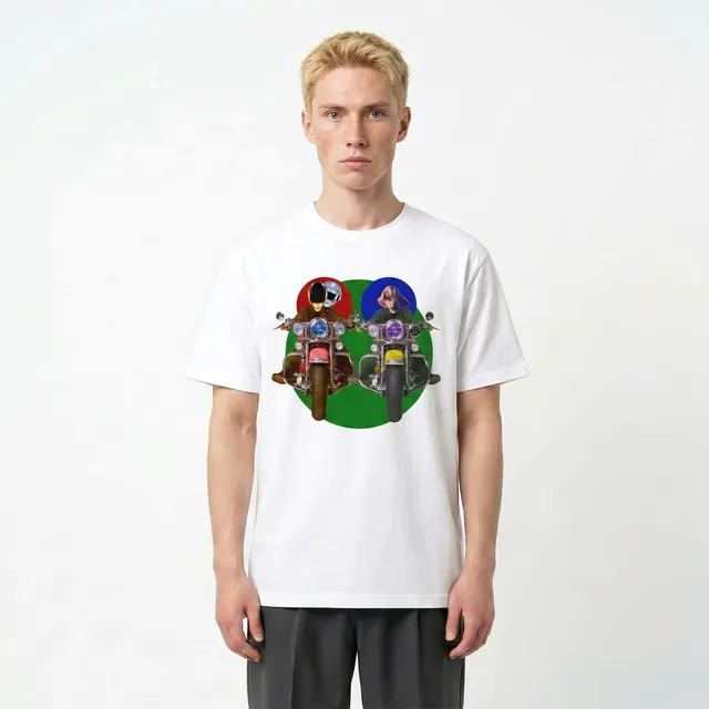 Seetees Daft t-shirt stampa motori