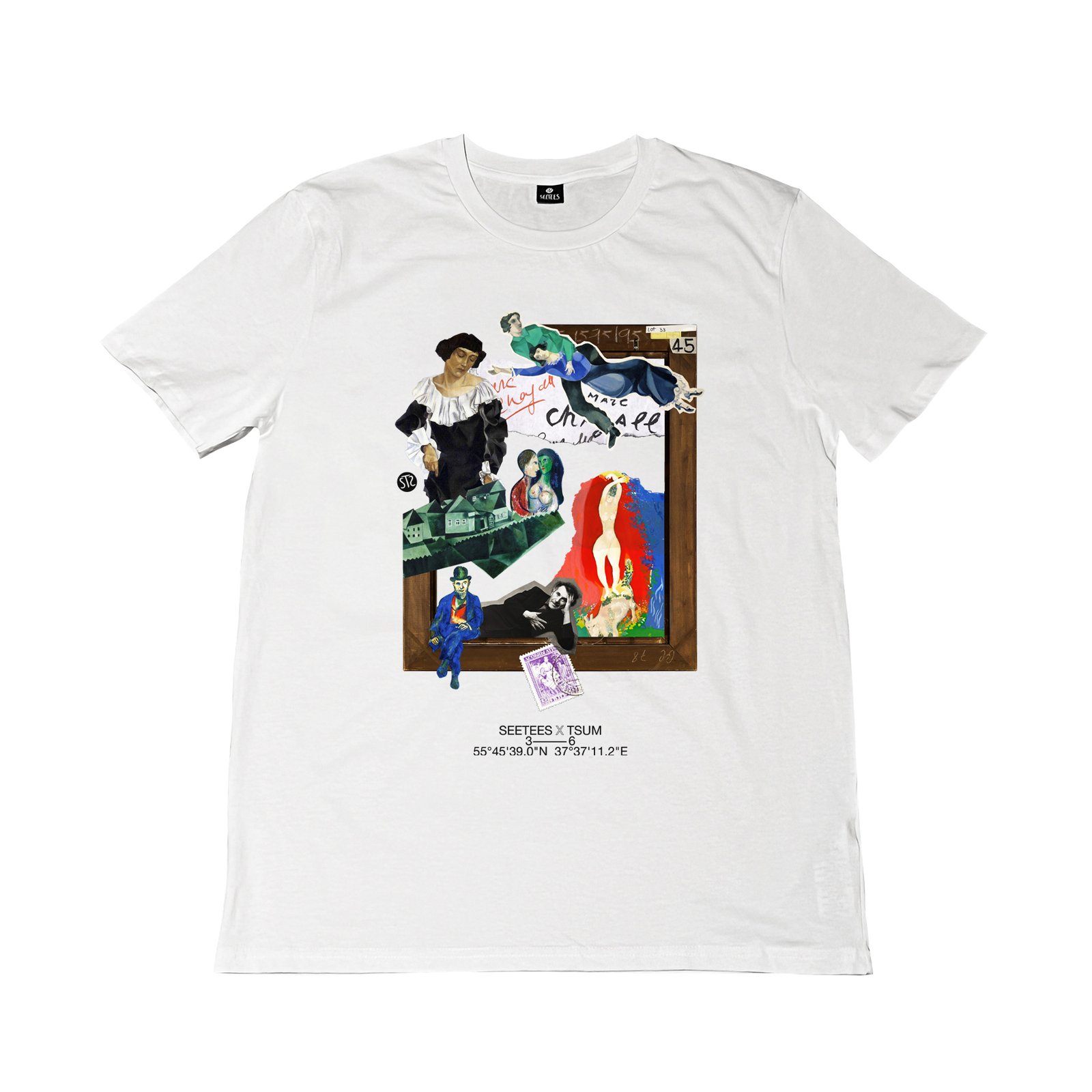 Seetees X TSUM Chagall maglietta vestibilità comoda