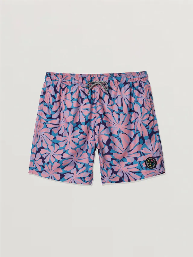Maui and Sons Superbloom pantaloncini mare floreali rapidi