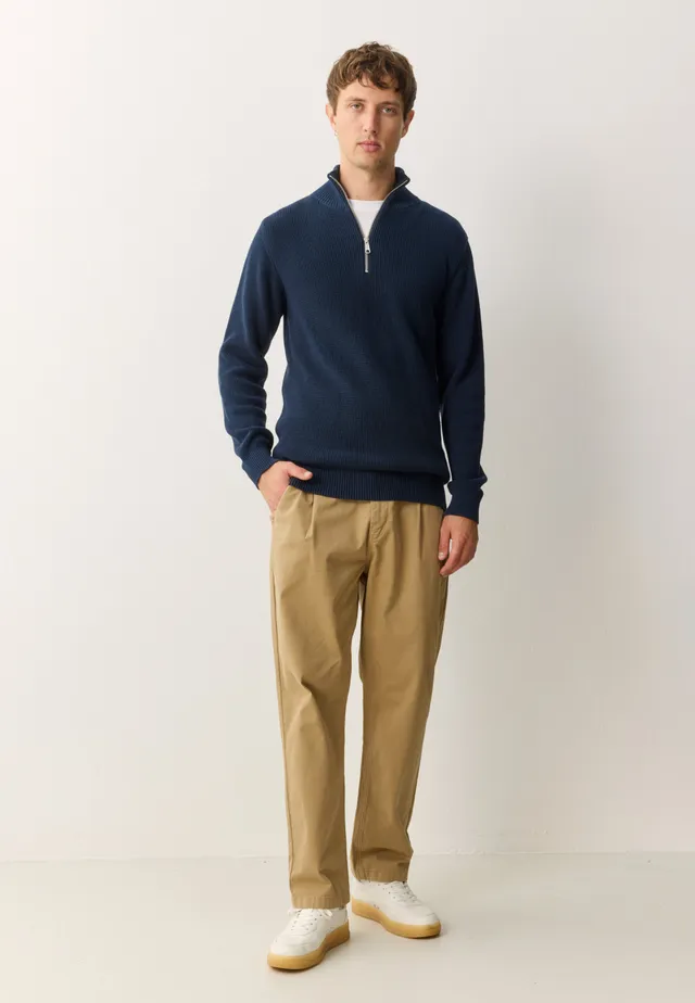 Recolution Oak chino marrone cotone bio elasticizzato