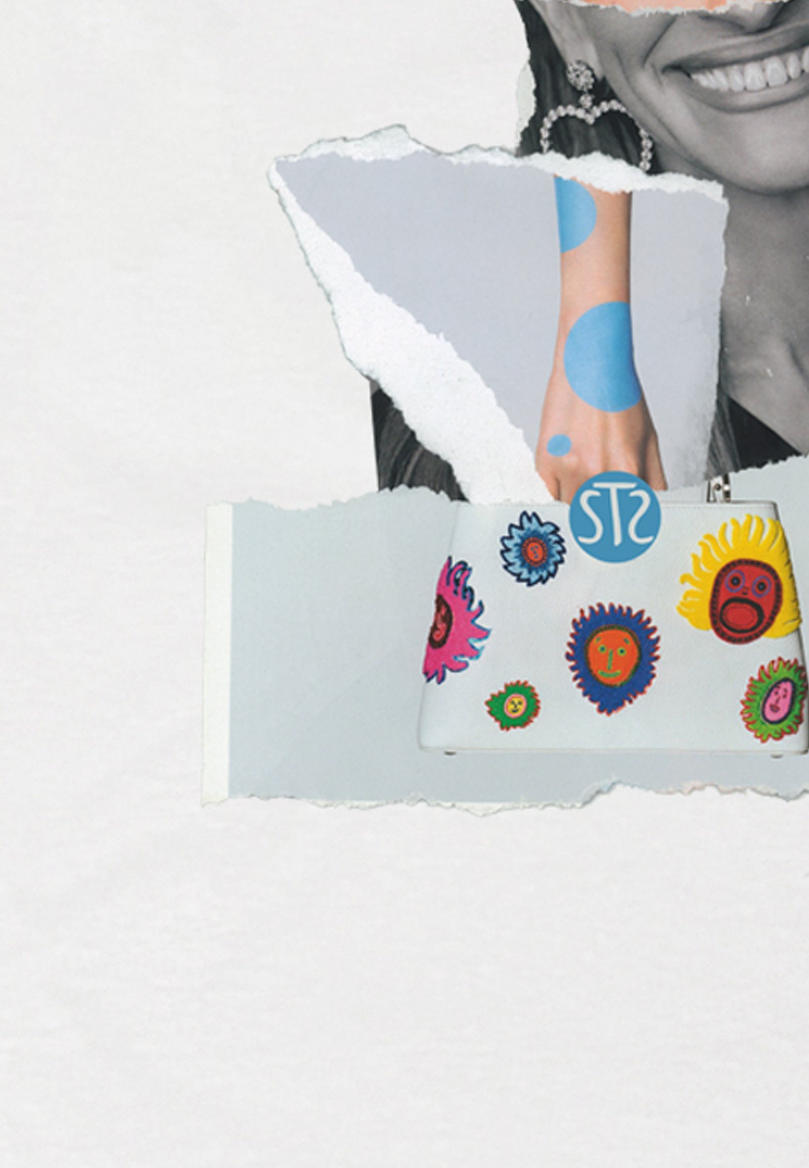 Seetees The Mag Smile t-shirt grafica stampata