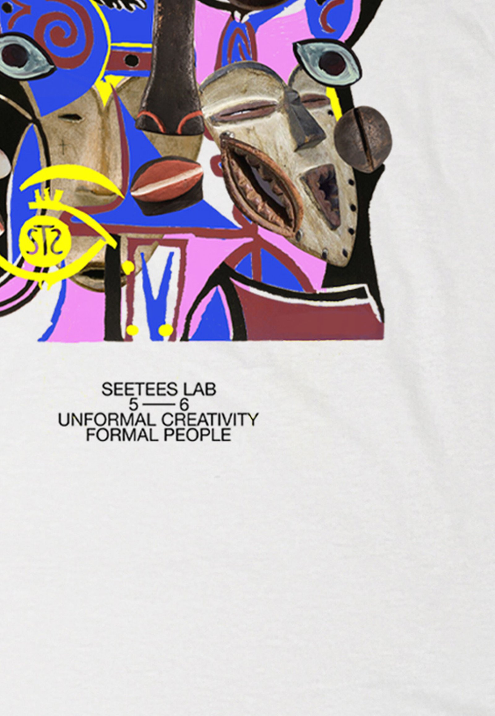 Seetees Picasso Color t-shirt stampa colore