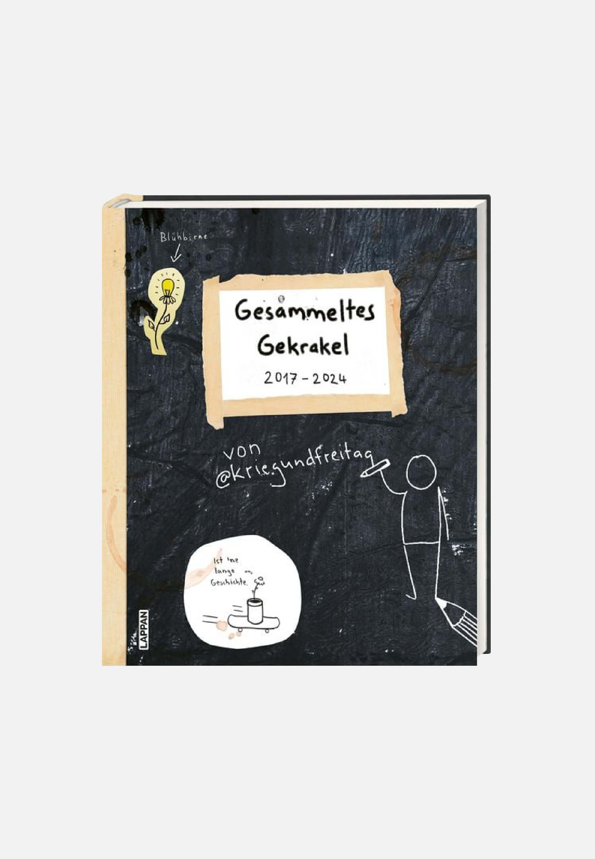 Recolution Gesammeltes Gekrakel libro kriegundfreitag stampa