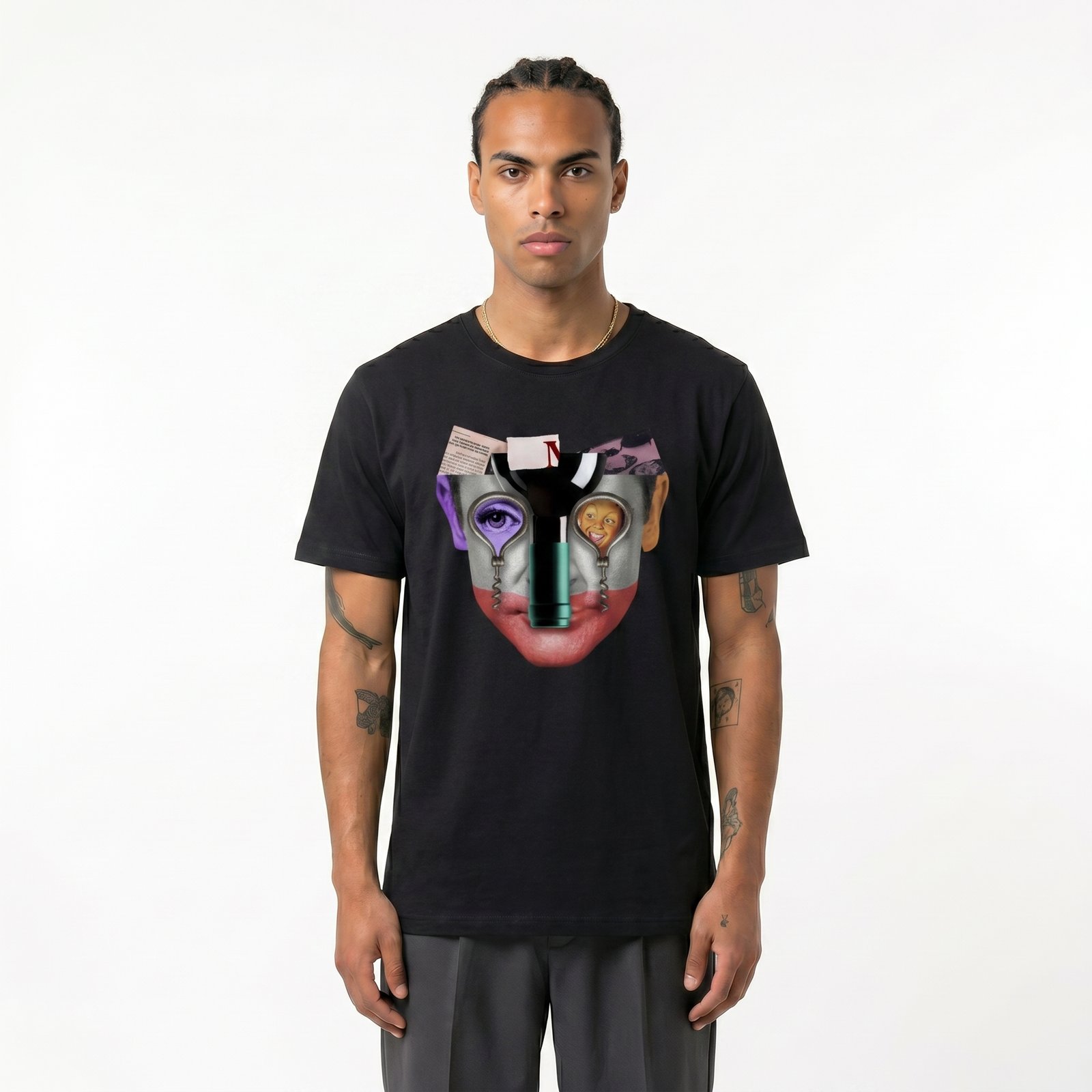 Seetees Bottleneck t-shirt unisex stampa grafica