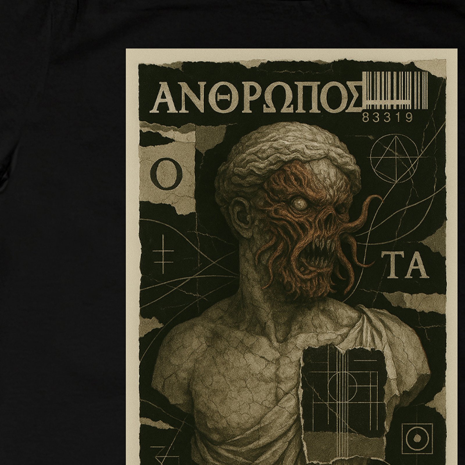 Seetees Abyssus t-shirt mitologia greca