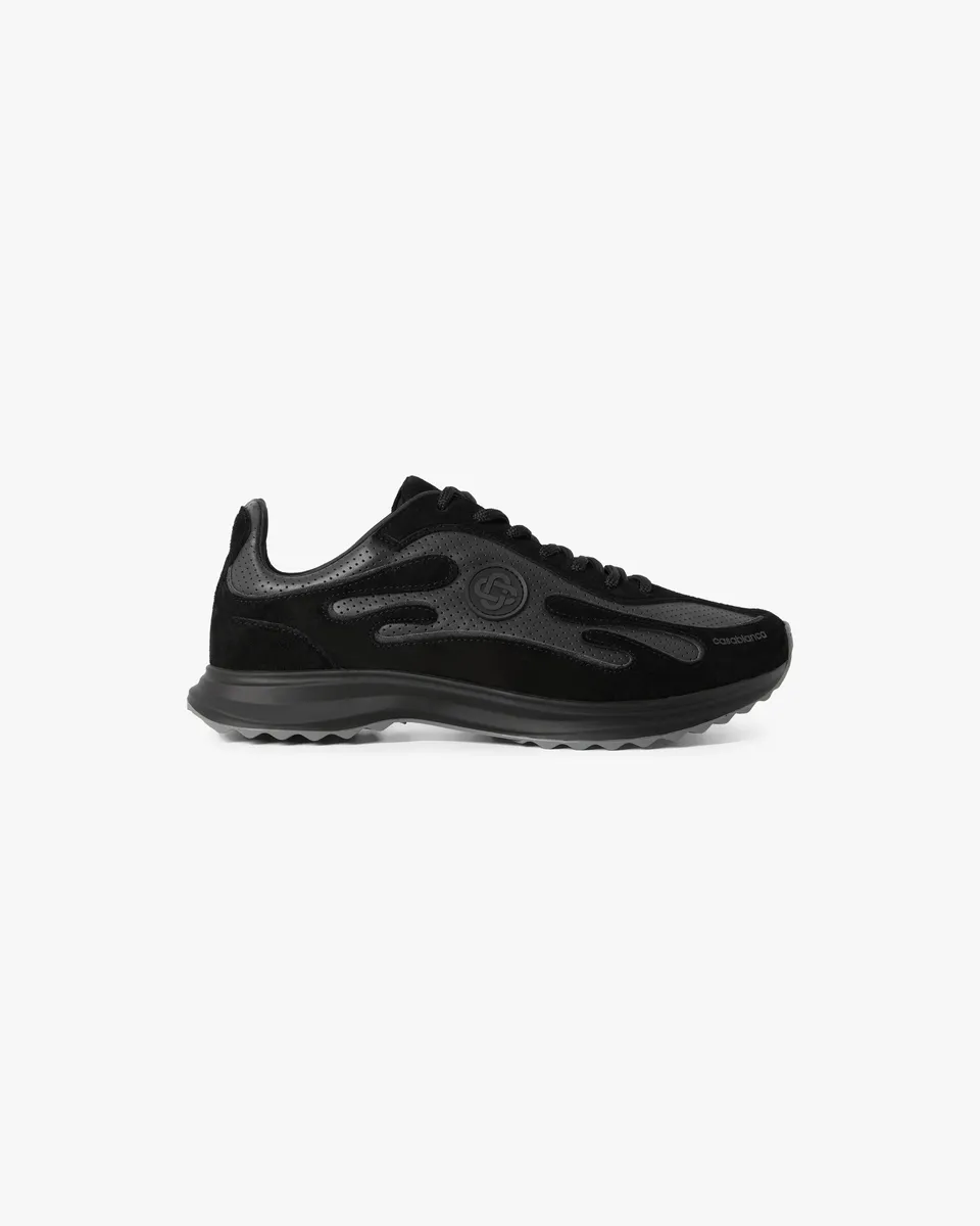Casablanca Stade Sneaker Uomo Nero Tessuto