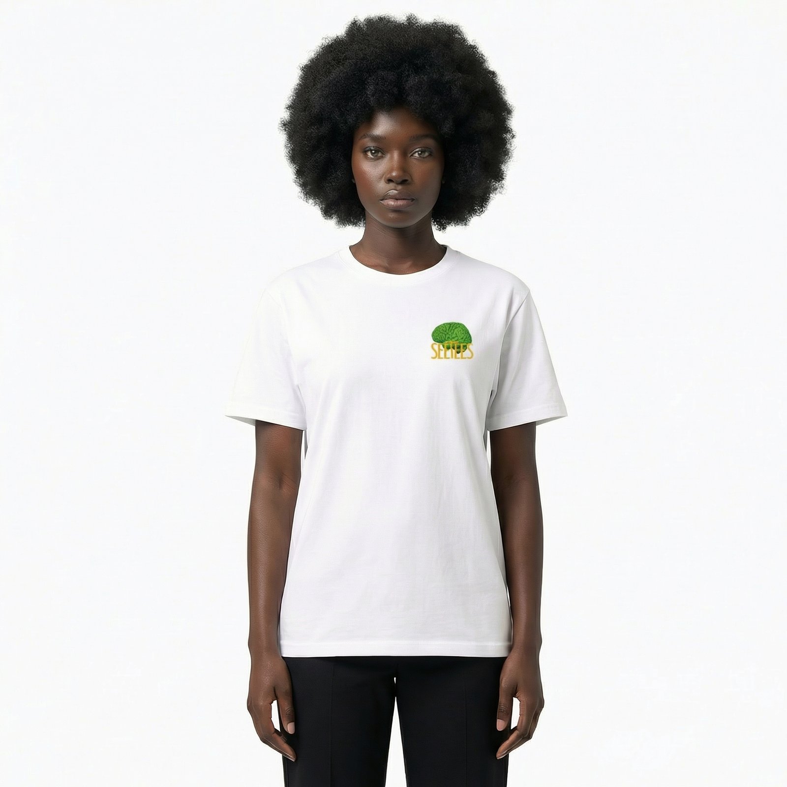 Seetees Gone Crazy t-shirt stampa fronte retro