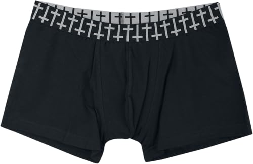 Gothicana by EMP boxer uomo neri con stampe set
