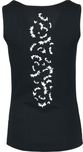 Gothicana by EMP top nero taglia XXL pipistrello
