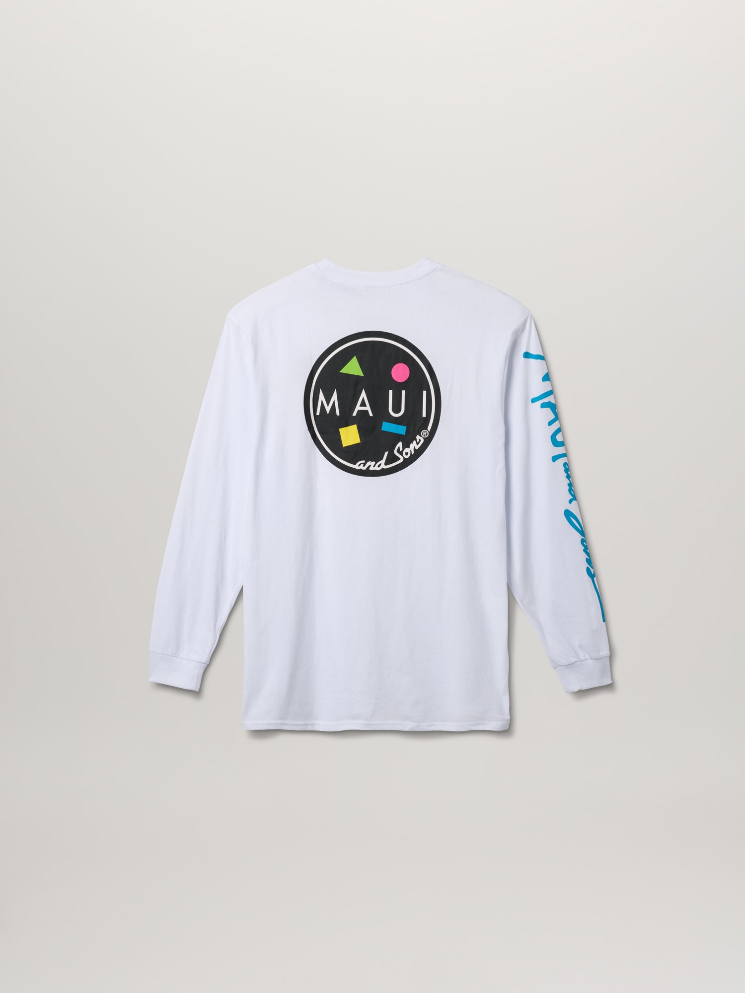 Maui and Sons Classic Cookie maglia manica lunga bianca