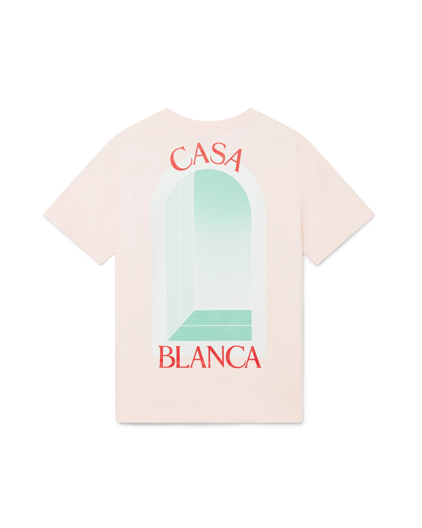 Casablanca L'Arche t-shirt rosa cotone organico