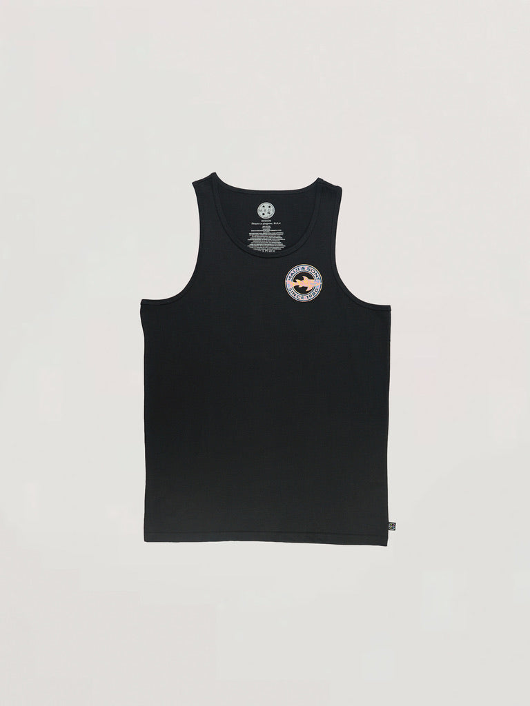 Maui and Sons Bigbright canotta nera grafica squalo