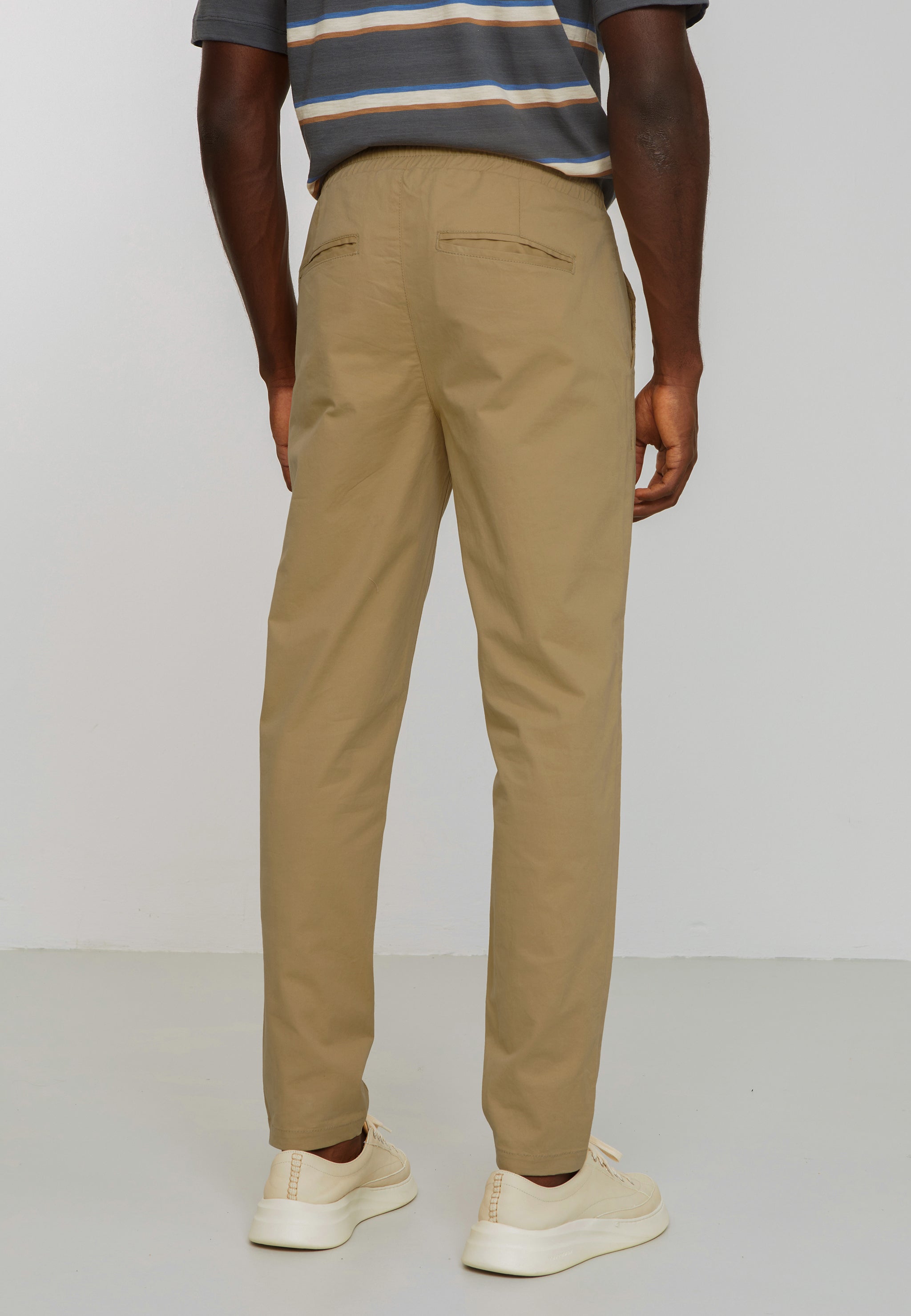 Recolution Taro pantaloni chino dark sand cotone bio