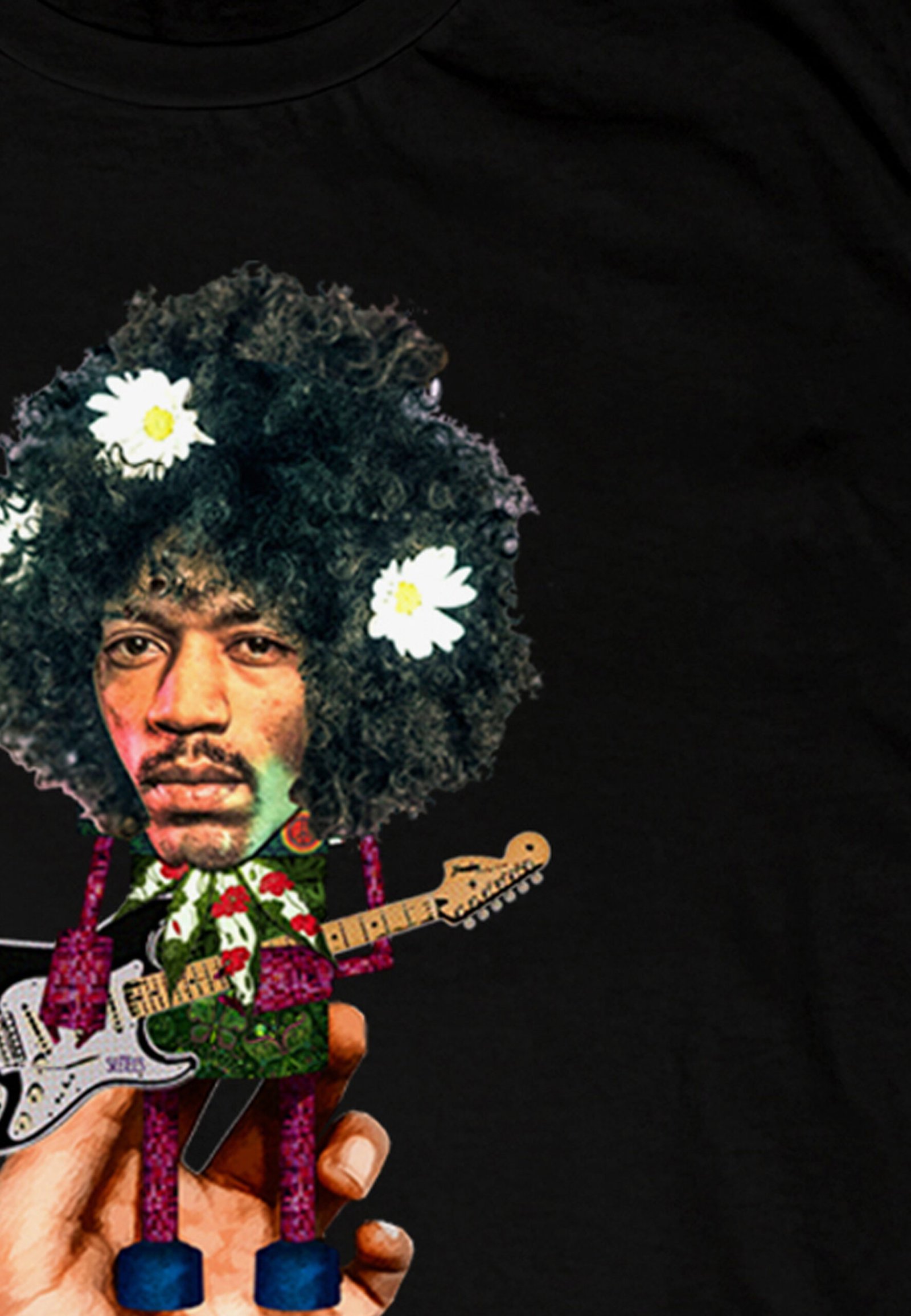 Seetees Jimi t-shirt grafica robot