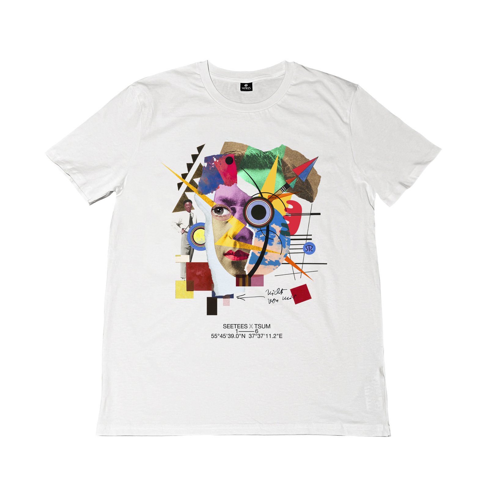 Seetees X TSUM Kandinsky t-shirt grafica arte