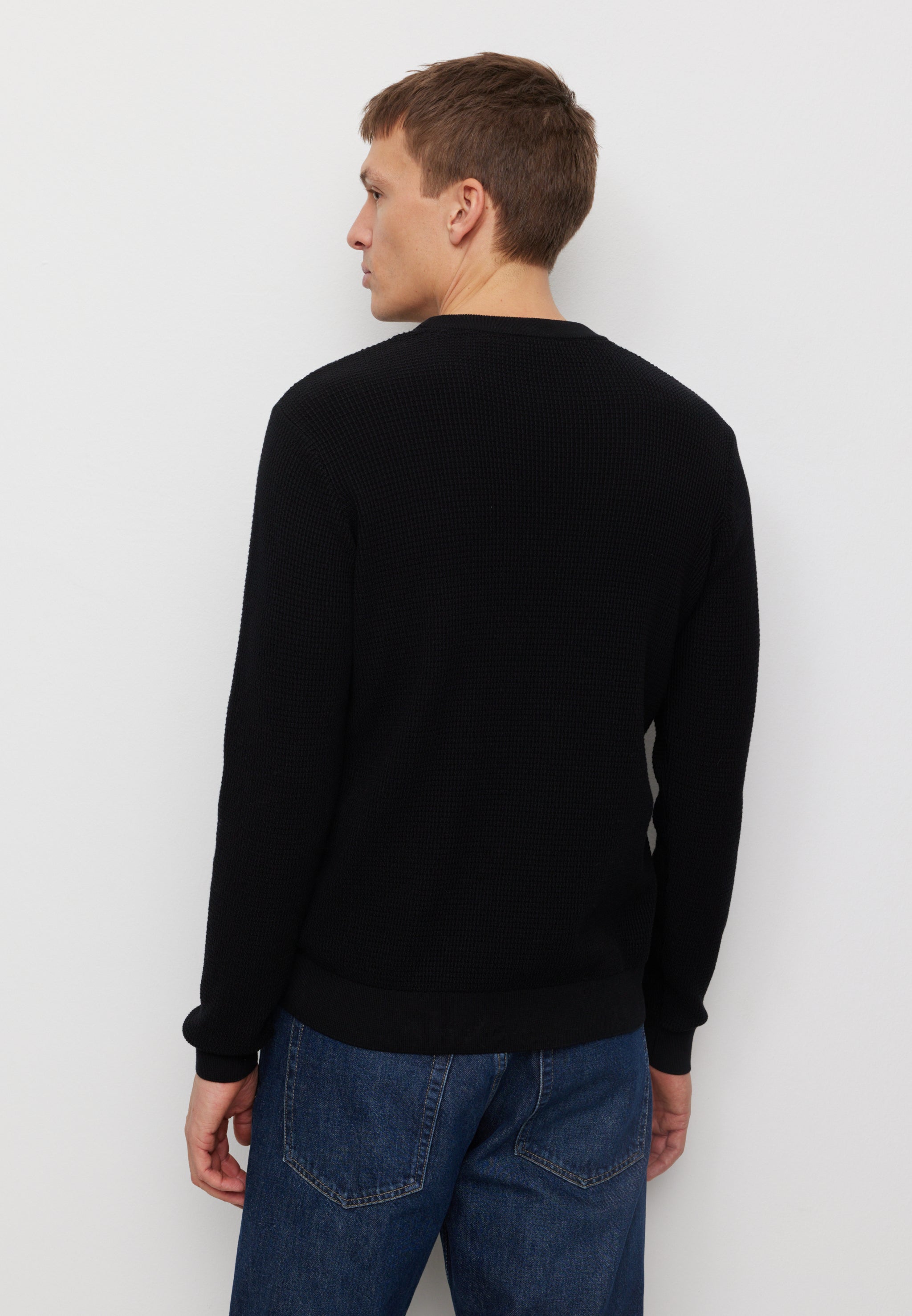 Recolution Lupin maglione cotone bio nero