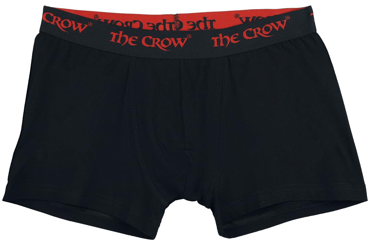 Gothicana by EMP Confezione 3 Boxer Neri Stampa uomo