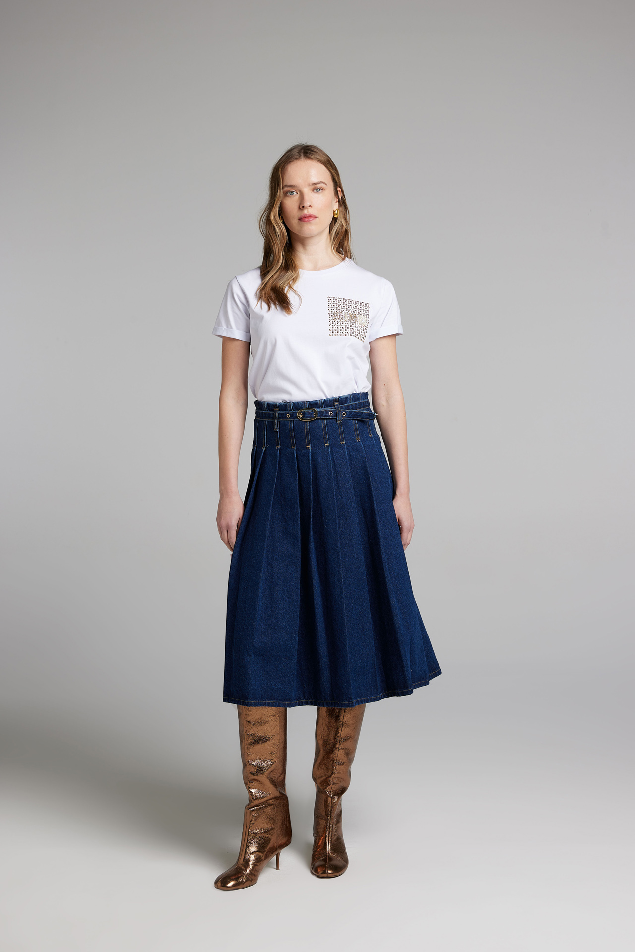 Sarah Chole Positano Jersey 17849 Maglia in Cotone