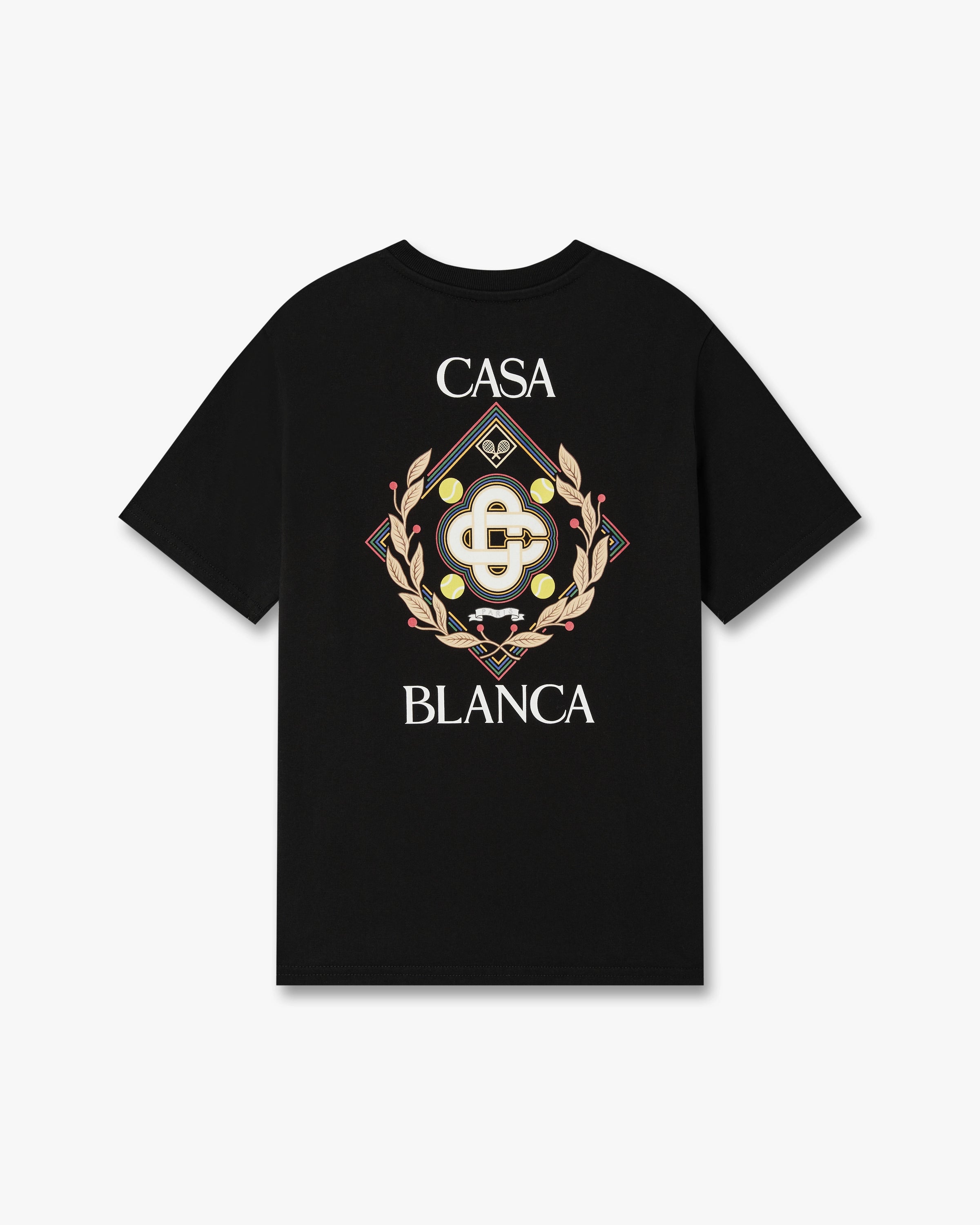 Casablanca Championship maglietta bambino nero cotone bio