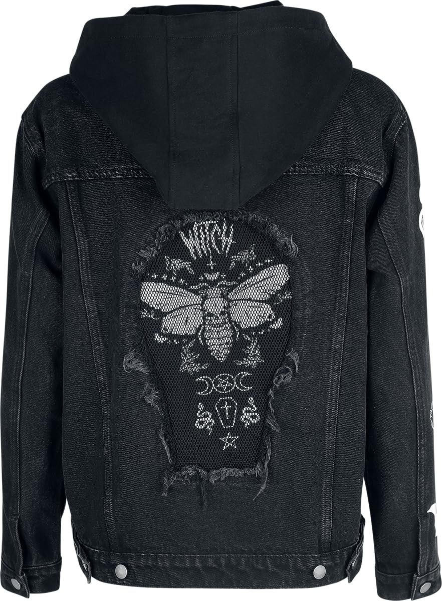 Gothicana by EMP The Witching Hour giubbotto jeans nero XL
