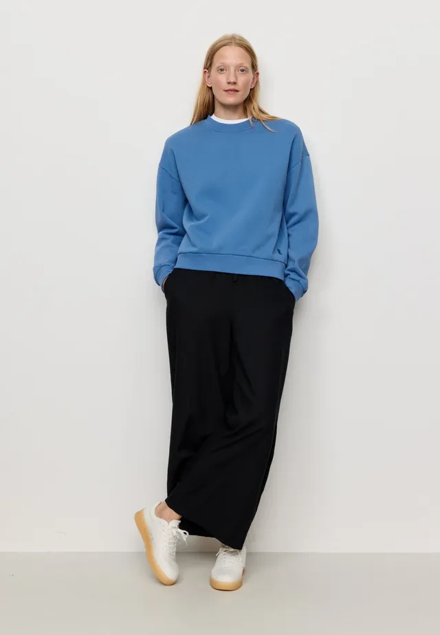 Recolution Nerine felpa blu elettrico cotone