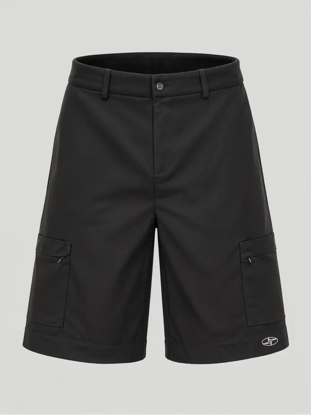 Noskra Neo Bermuda neri neoprene zip invisibili