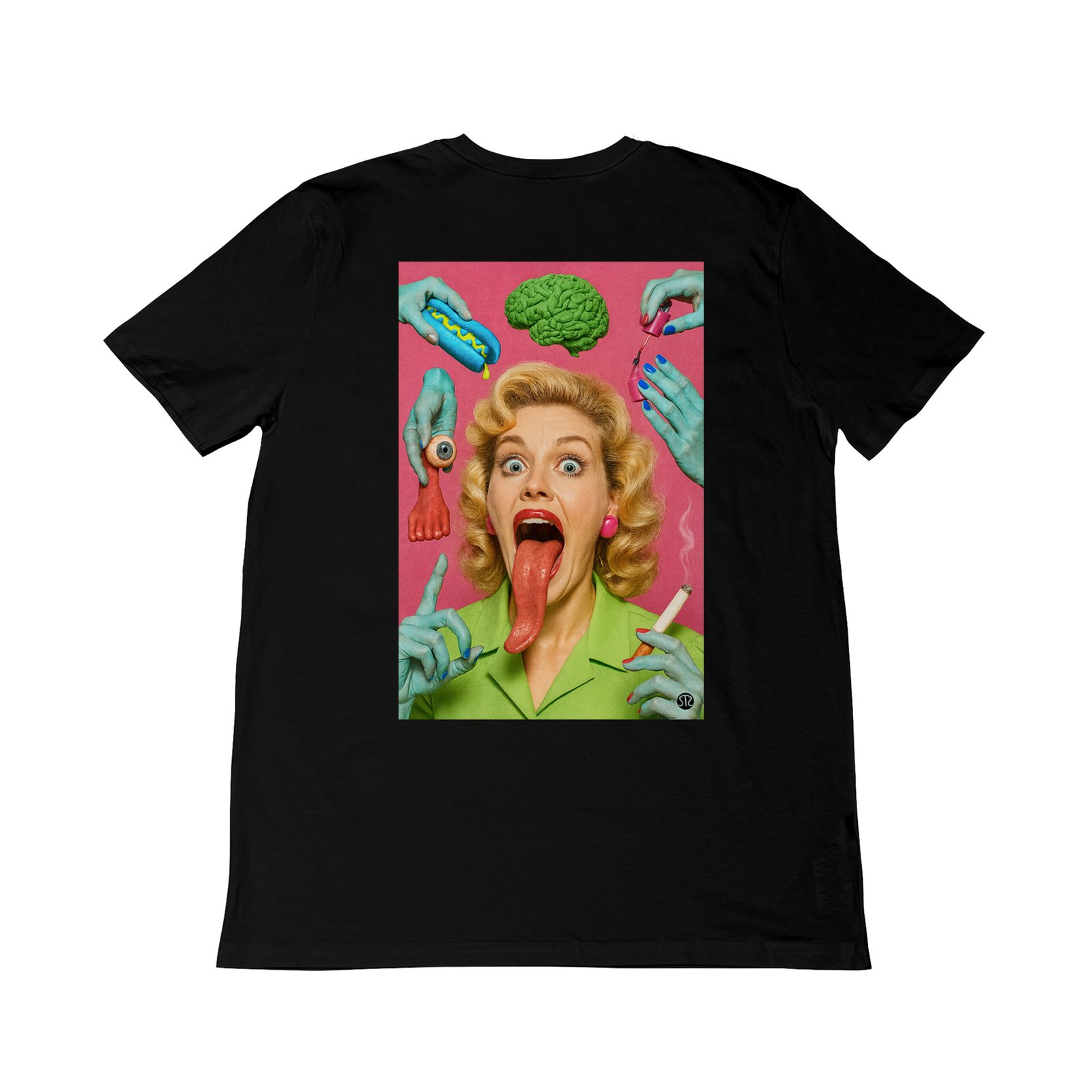 Seetees Big Talks t-shirt stampa fronte retro
