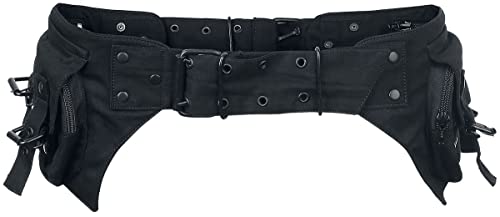 Gothicana by EMP borsa nera con cintura unisex