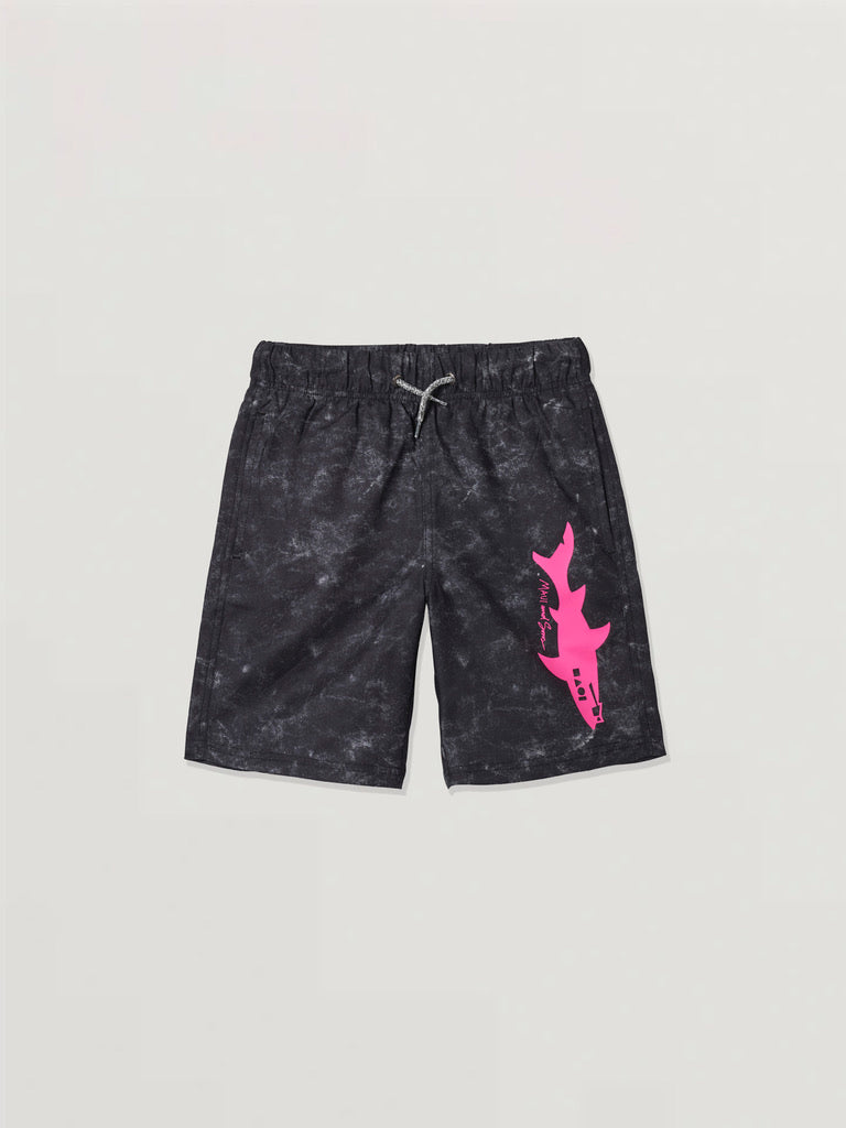 Maui and Sons Straight Shark Boys Pool Shorts Costume Bambino