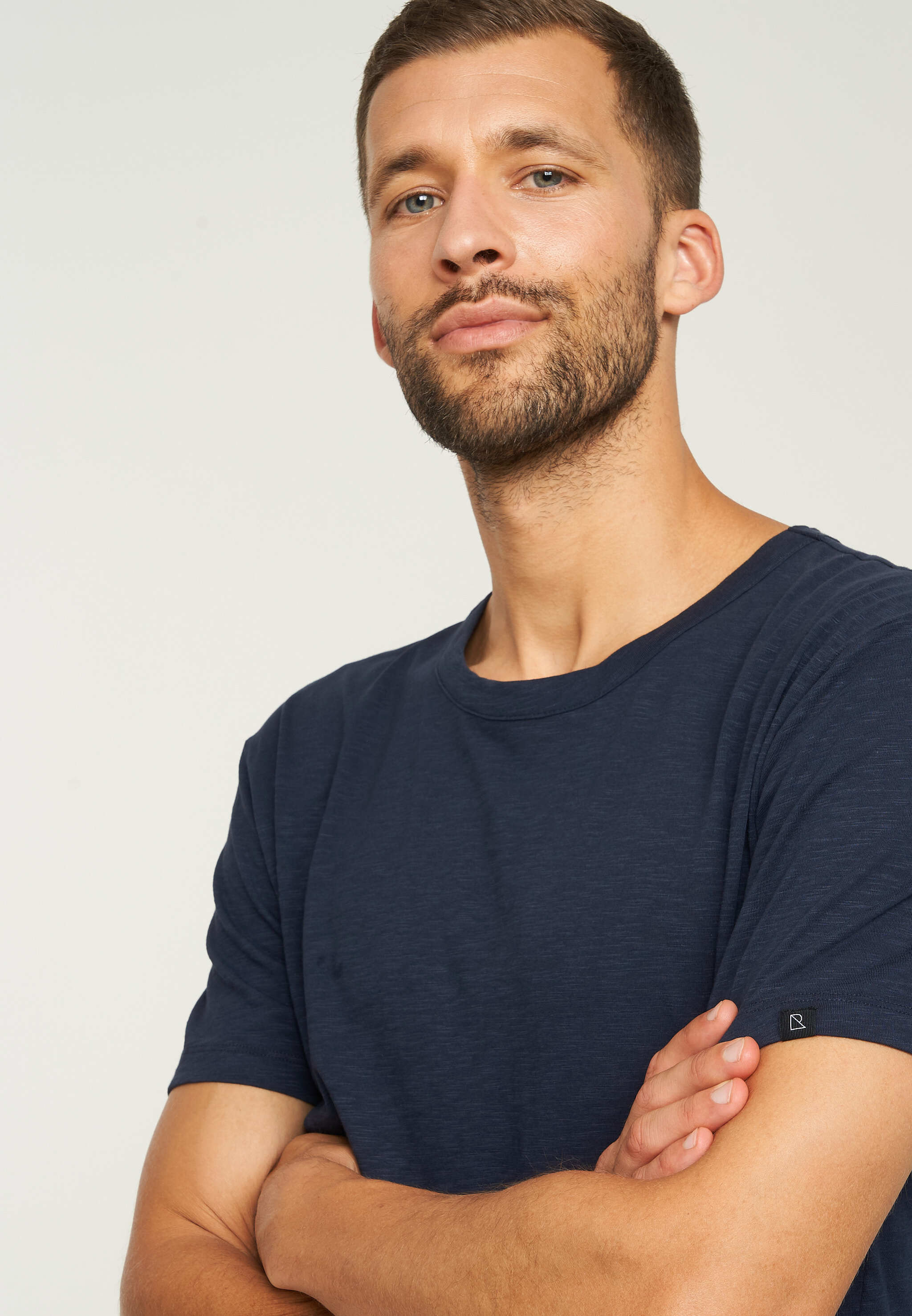 Recolution BAY t-shirt blu navy cotone bio vestibilità comoda